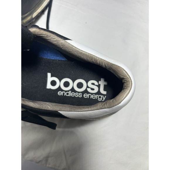 Adidas Adipower Boost Core Golf Shoes Q46753 Men's Size 9.5 US Black Gray N3 - Picture 6 of 7